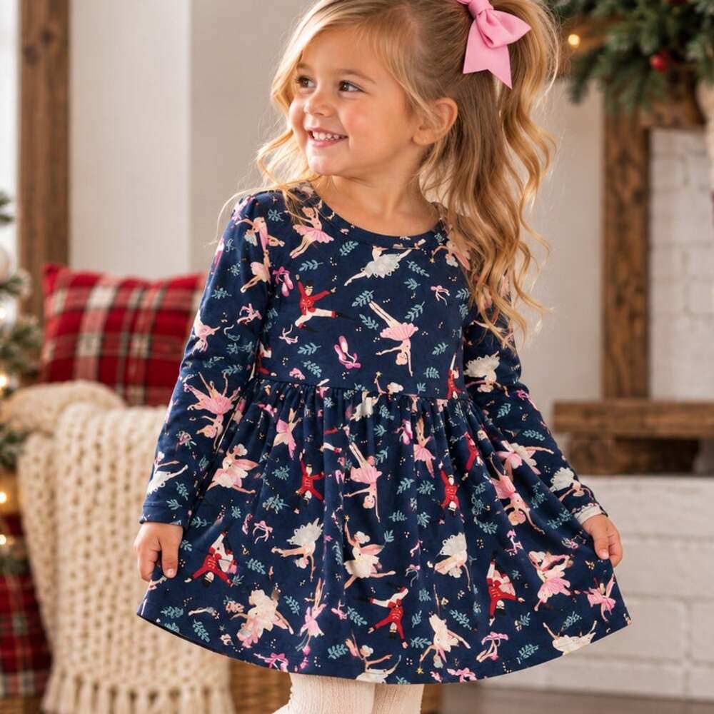 Wonder Nation Girls Nutcracker Dress Size 3T